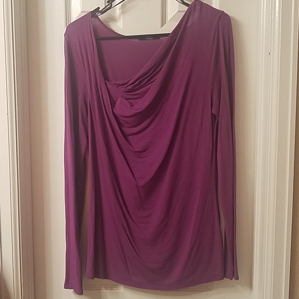 👗2/$29👗 Tahari | Asymmetrical Neckline Top